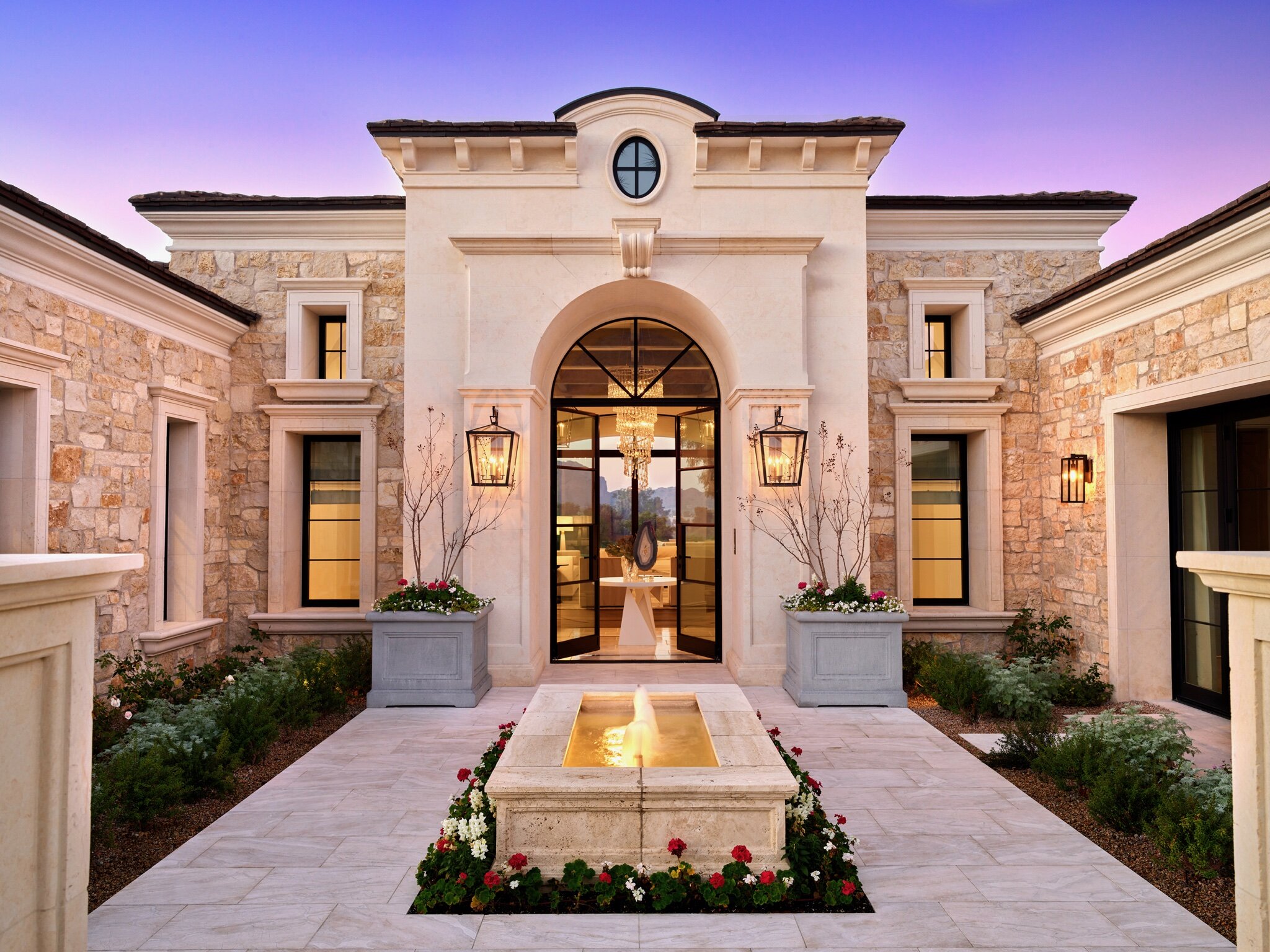 Luxury home exterior